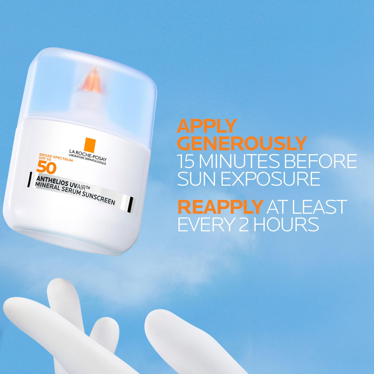 La Roche-Posay Anthelios UVAir Mineral Sunscreen Serum SPF 50 ingredients list