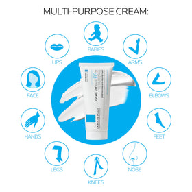 La Roche-Posay Cicaplast Balm B5 back view with ingredient list