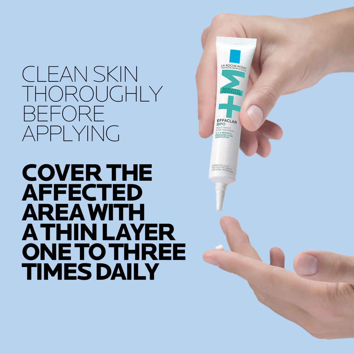 La Roche-Posay Effaclar BPO Multi-Target Acne back view