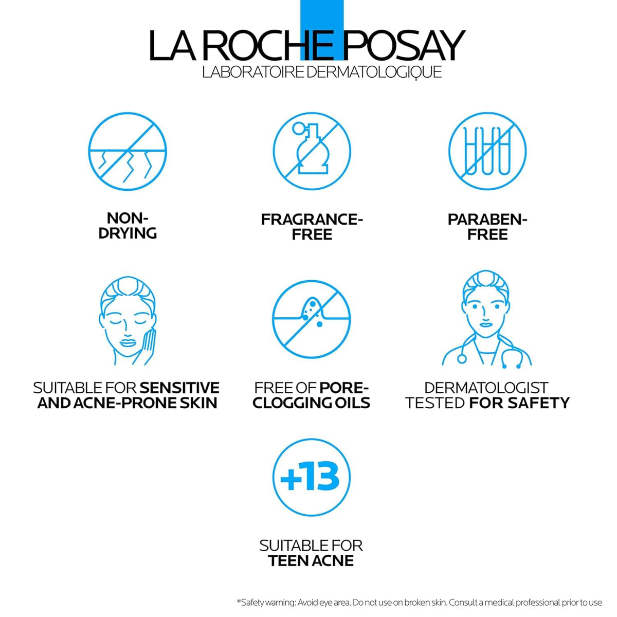 La Roche-Posay Effaclar BPO Multi-Target Acne on bathroom shelf
