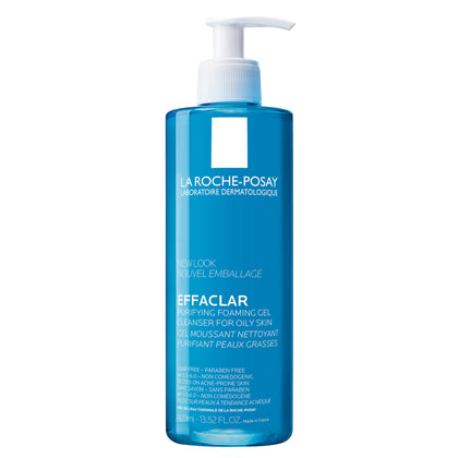 La Roche-Posay Effaclar Foaming Gel Cleanser front view 13.52 fl oz