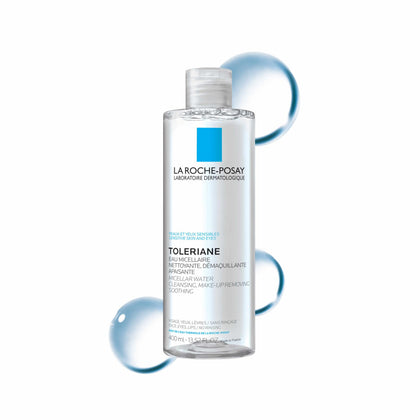 La Roche-Posay Micellar Water Makeup Remover front view 13.52oz