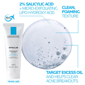 La Roche-Posay moisturiser texture on skin