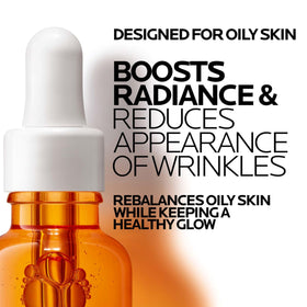 La Roche-Posay Pure Vitamin C Serum 12% texture on hand
