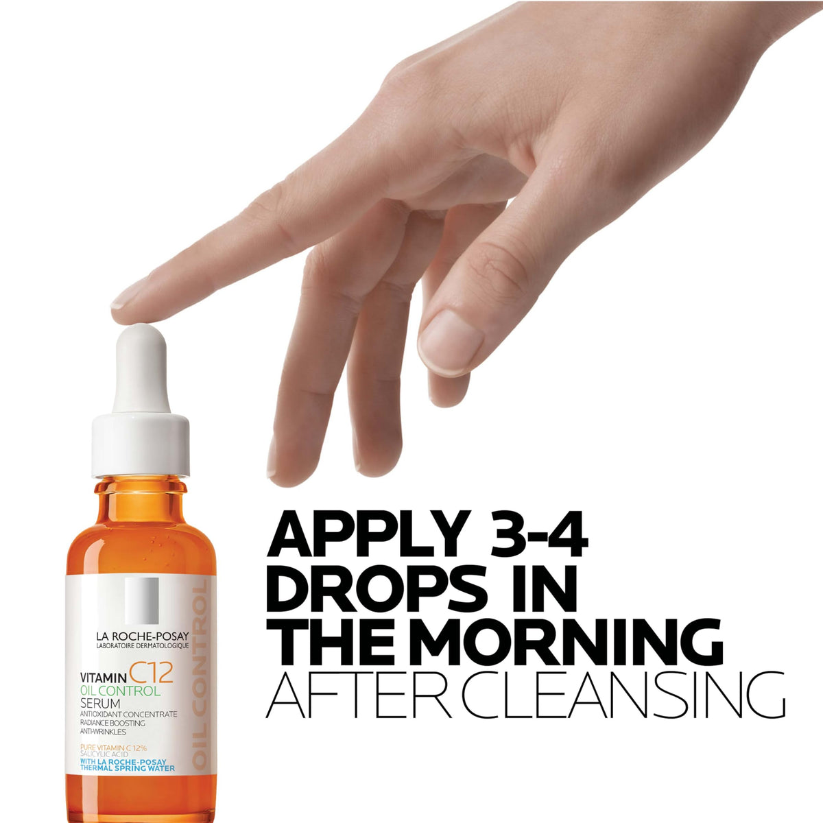 La Roche-Posay Pure Vitamin C Serum 12% with hyaluronic acid detail