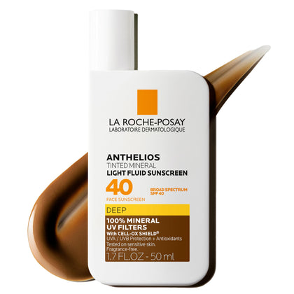 La Roche-Posay Tinted Mineral Sunscreen SPF 50 Deep front view