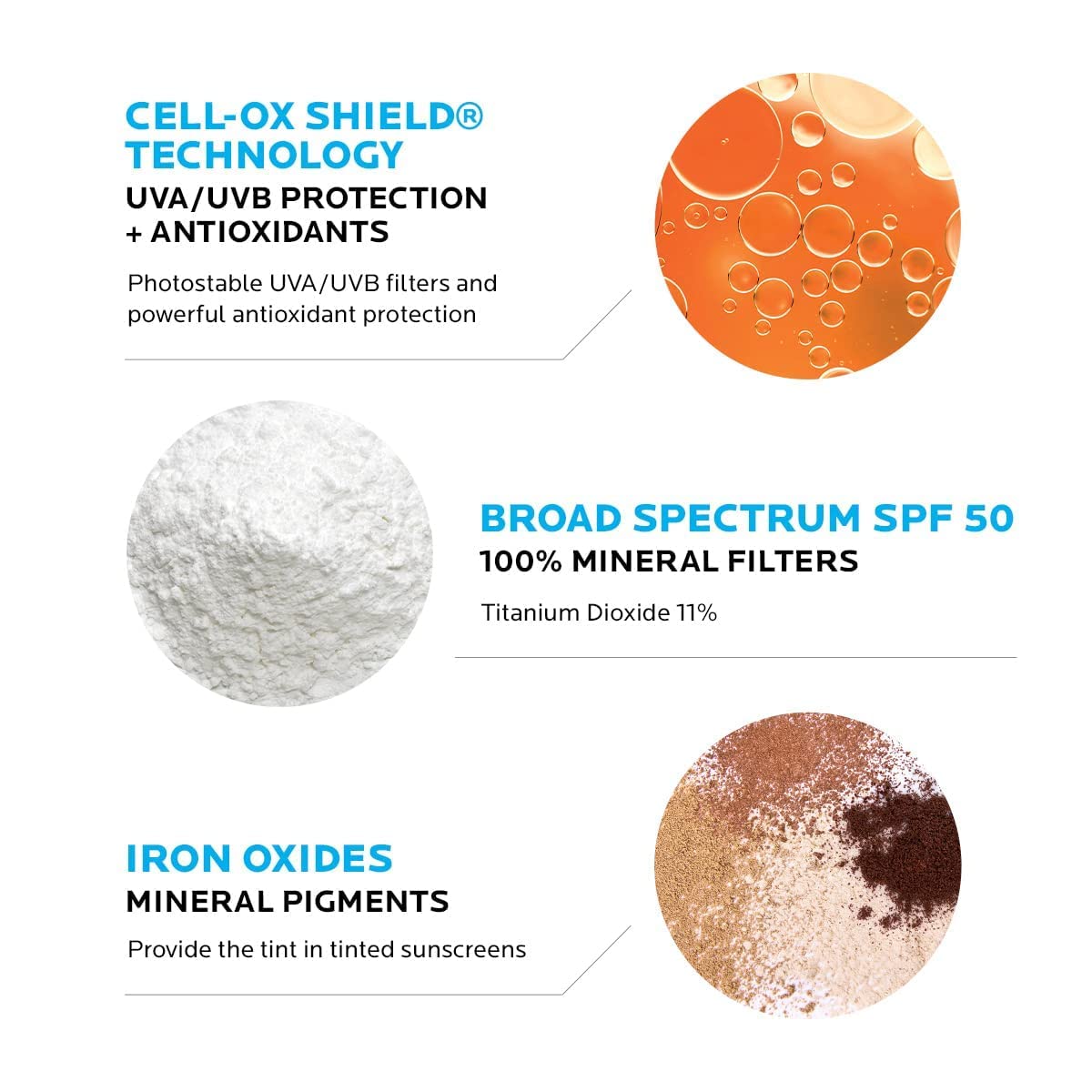 La Roche-Posay Tinted Mineral Sunscreen SPF 50 in use outdoors