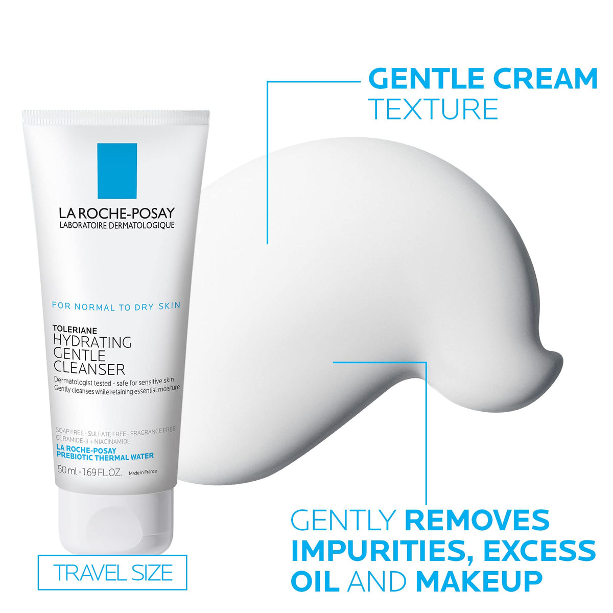La Roche-Posay Toleriane Double Repair Face Moisturizer application