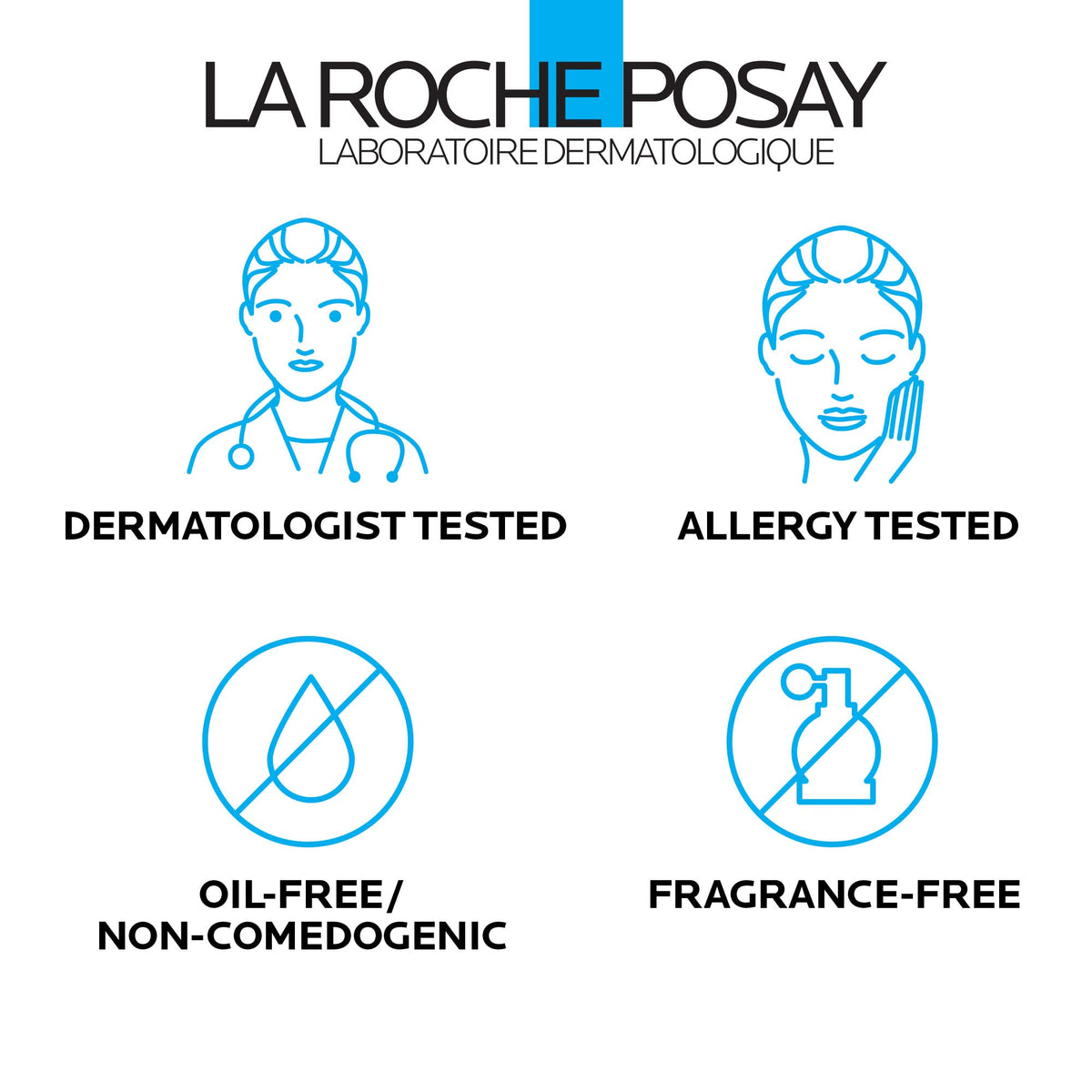 La Roche-Posay Toleriane Double Repair Skin Care Set travel-friendly size