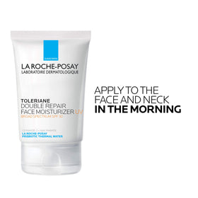 La Roche-Posay Toleriane Double Repair UV Face Moisturizer bottle side view