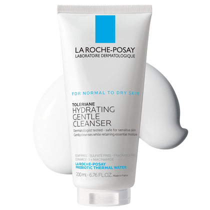 La Roche-Posay Toleriane Hydrating Gentle Cleanser 6.76oz front view