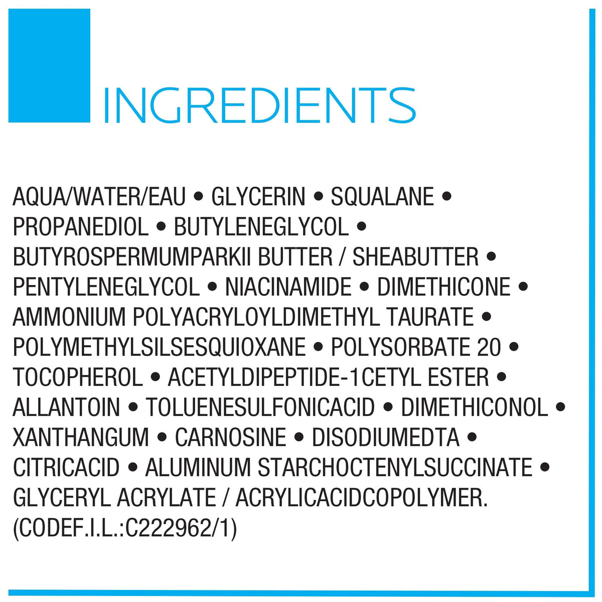 La Roche-Posay Toleriane Night Cream with soothing elements