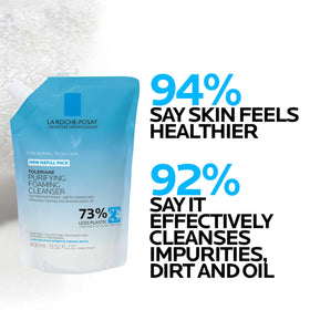 La Roche-Posay Toleriane Purifying Foaming Cleanser back view
