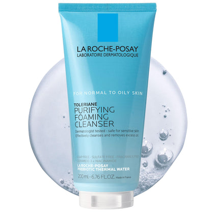 La Roche-Posay Toleriane Purifying Foaming Cleanser front view