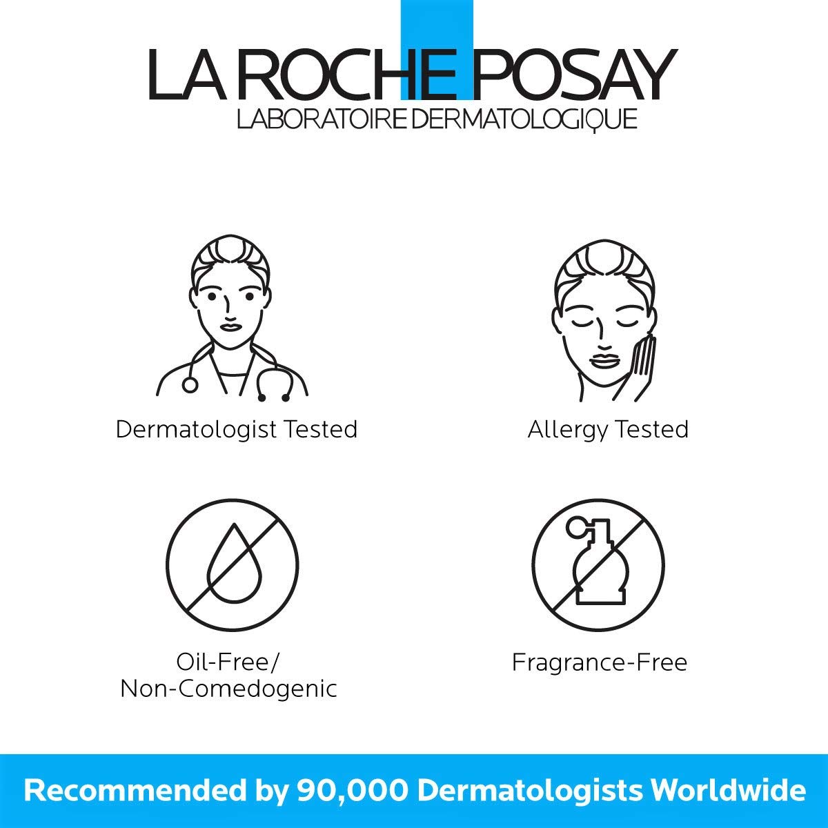 La Roche-Posay Toleriane Sensitive Fluide application on skin