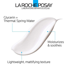 La Roche-Posay Toleriane Sensitive Fluide on a bathroom shelf