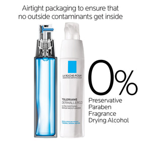 La Roche-Posay Toleriane Ultra Soothing Face Moisturiser application on skin