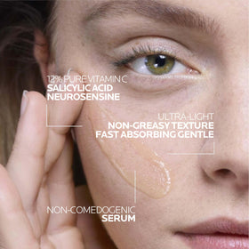 La Roche-Posay Vitamin C Serum 30ml on a bathroom shelf