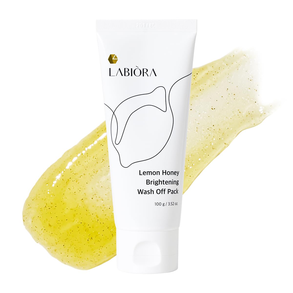 LABIORA Lemon Honey Smoothing Face Mask front view