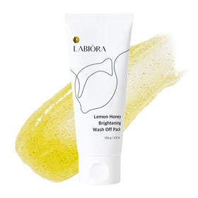 LABIORA Lemon Honey Smoothing Face Mask front view