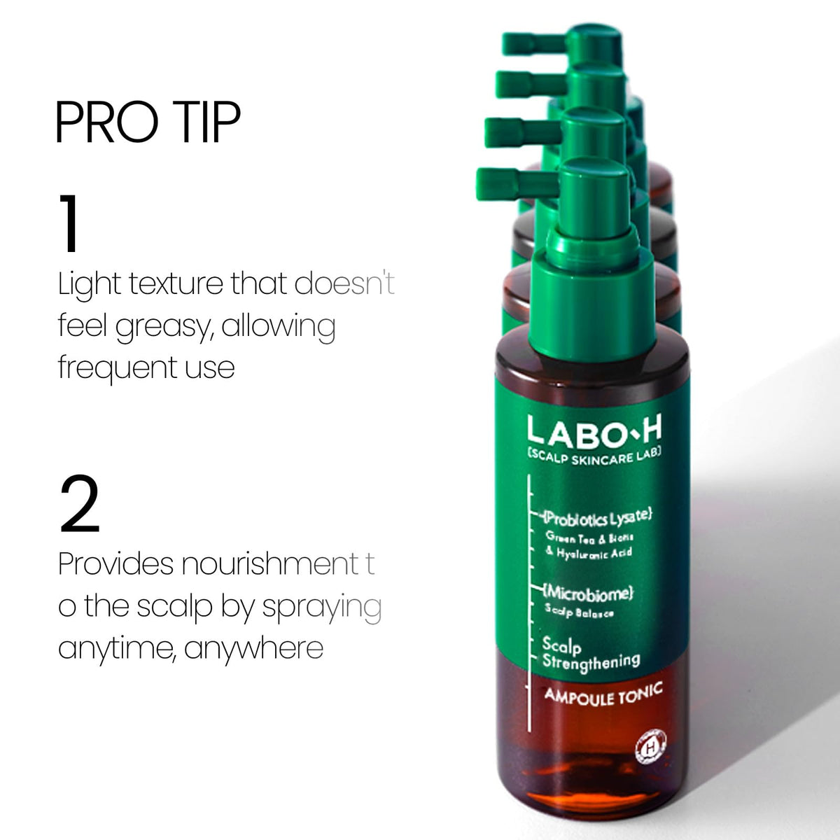 LABO-H Scalp Strengthening Spray lifestyle scene