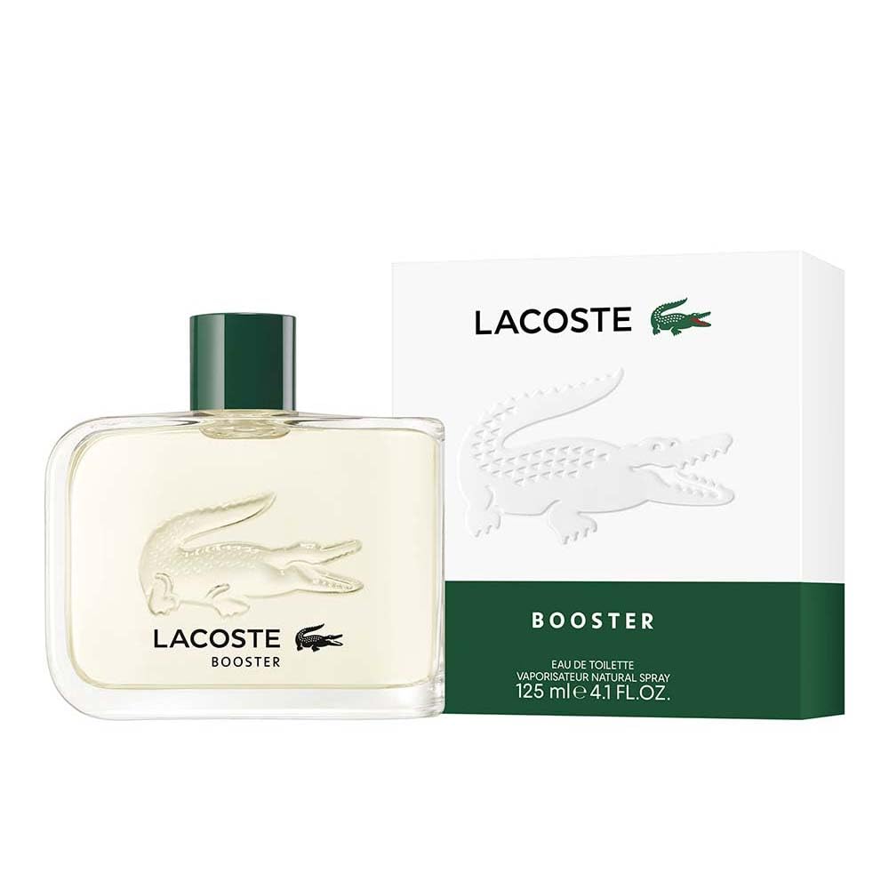 Lacoste support Eau de Toilette bottle with crocodile emblem
