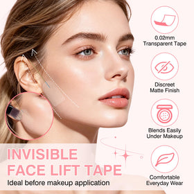 LadPemo Face Lift Tape in use during a makeup application