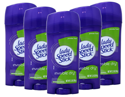 Lady Speed Stick Antiperspirant Deodorant Fresh 5 Pack front view