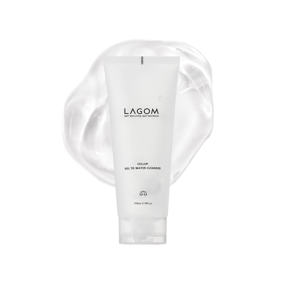 LAGOM Cellup Gel To Water Cleanser 5.74 Fl Oz front view
