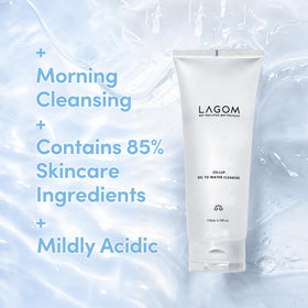 LAGOM Cellup Gel To Water Cleanser packaging side view