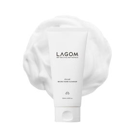LAGOM Cellup Micro Foam Cleanser 4.05 Fl Oz front view