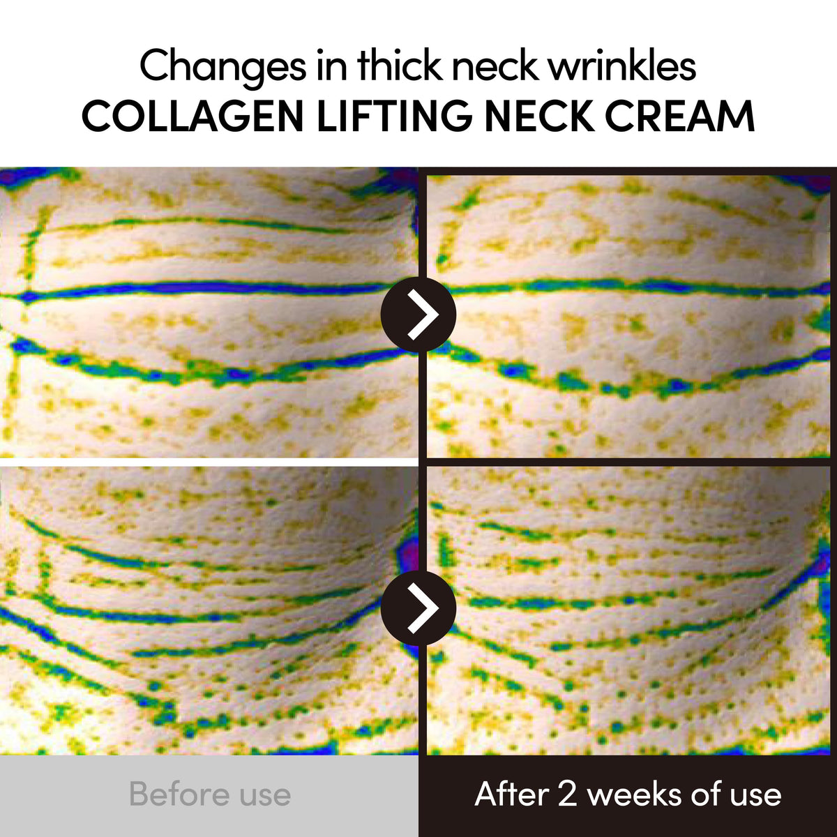 LAGOM Collagen Lifting Neck Cream side view with packaging details