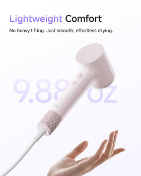 Laifen Air hair dryer displaying heat settings
