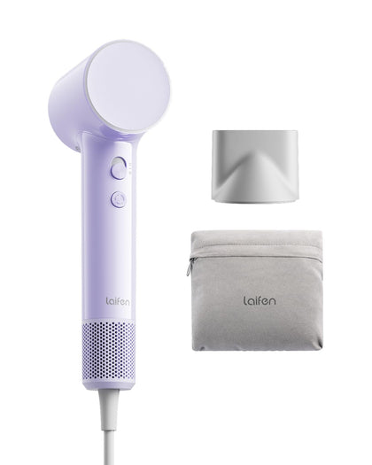 Laifen Air Ionic Hair Dryer purple front view