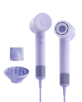 Laifen SE 2 Hair Dryer front view in purple