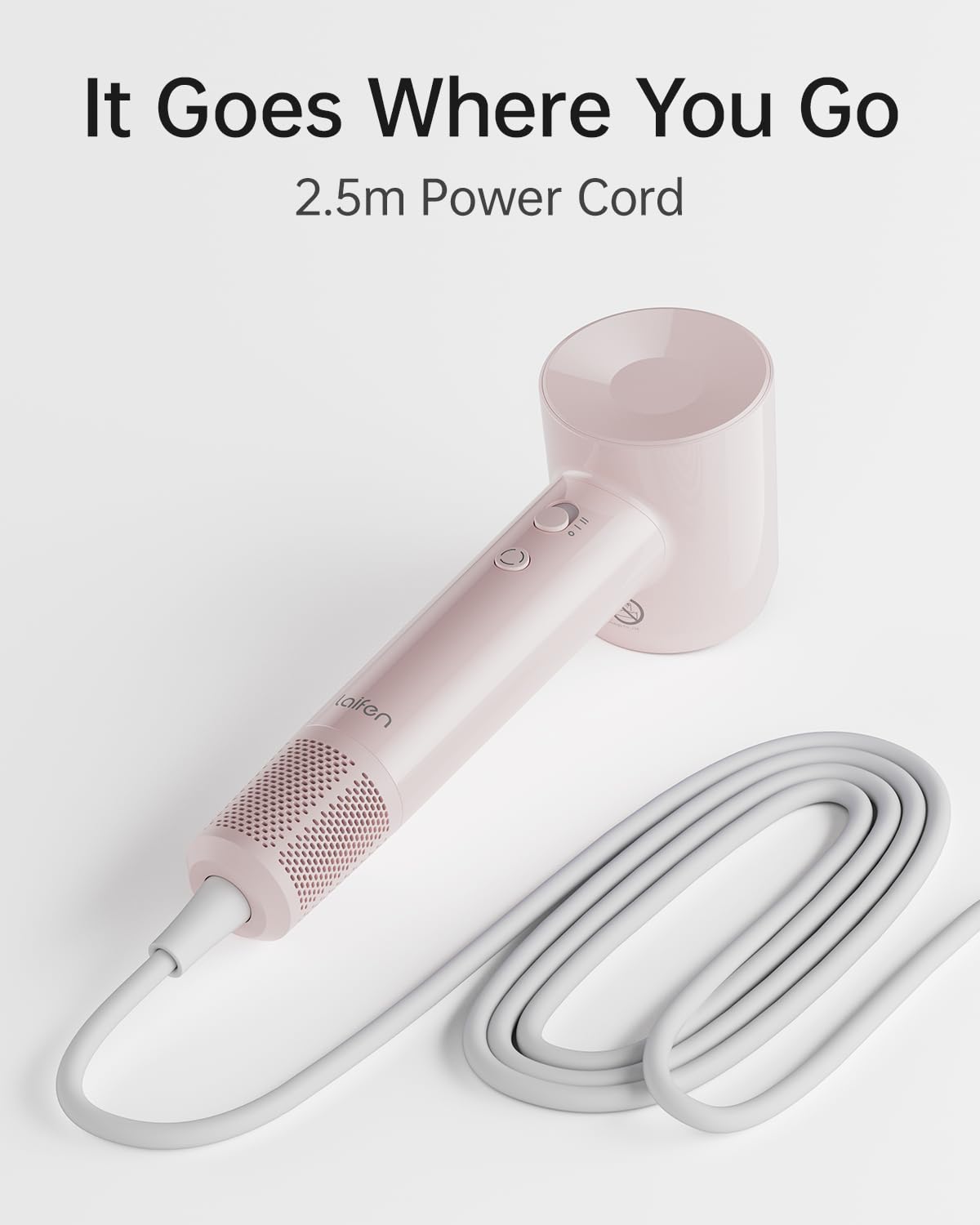 Laifen SE Lite Hair Dryer concentrator nozzle close-up