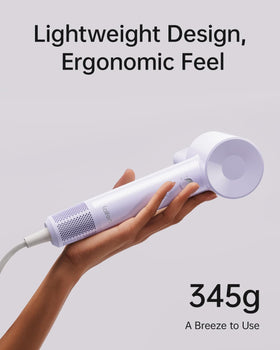 Laifen SE Lite Hair Dryer in bathroom setting