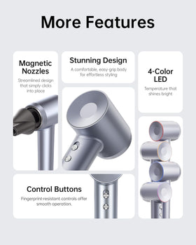 Laifen Swift Hair Dryer packaging and accessories included
