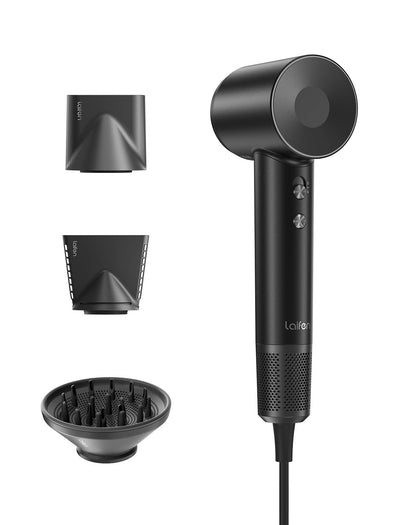 Laifen Swift Professional Hair Dryer black model front view