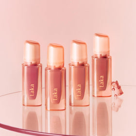 Laka Jelling Nude Gloss 4.5g with other lip products