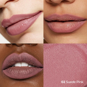 Laka Lip Liner #02 Suede Pink side view showcasing packaging
