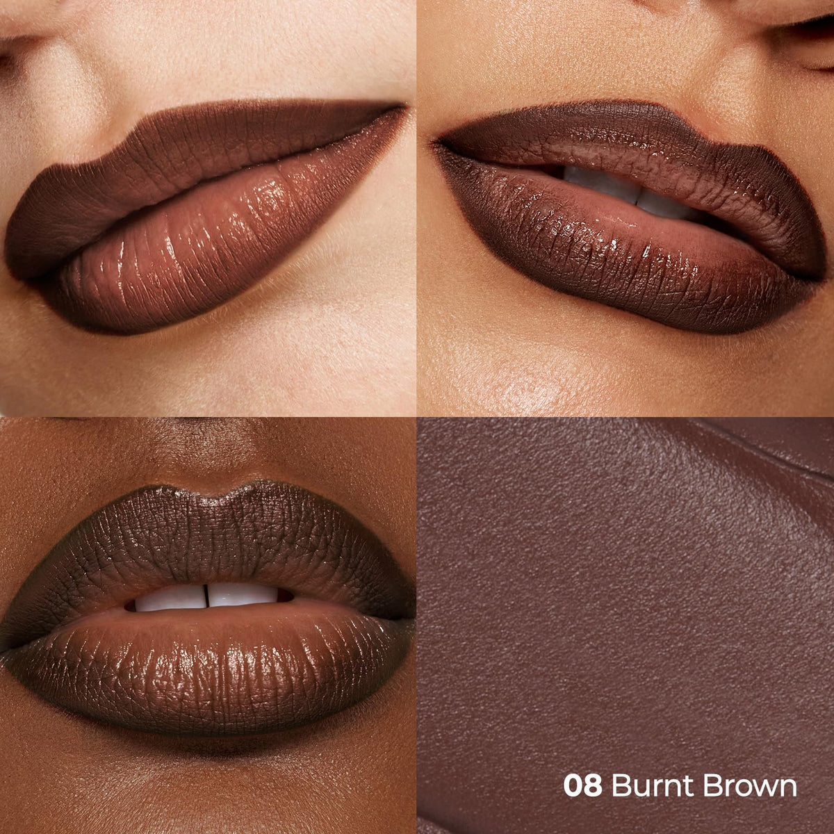 Laka Lip Liner #08 Burnt Brown packaging