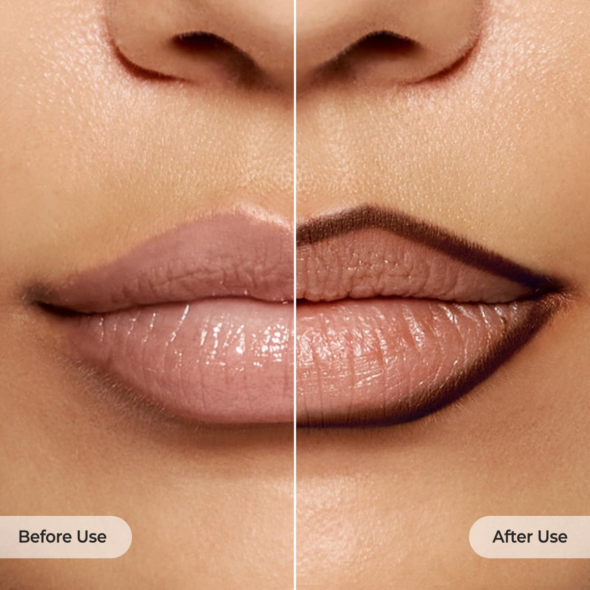 Laka Lip Liner #08 Burnt Brown side view