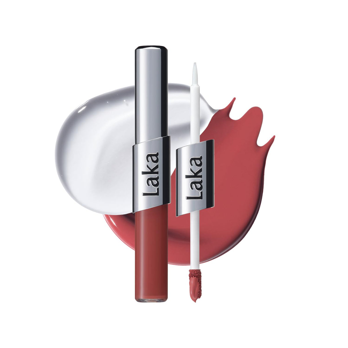 Laka Perfect Twin Lip dual-ended lipstick and gloss in #906 Salty Fig