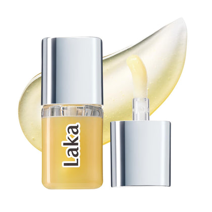 Laka Spicy Lip Plumper clear gloss front view