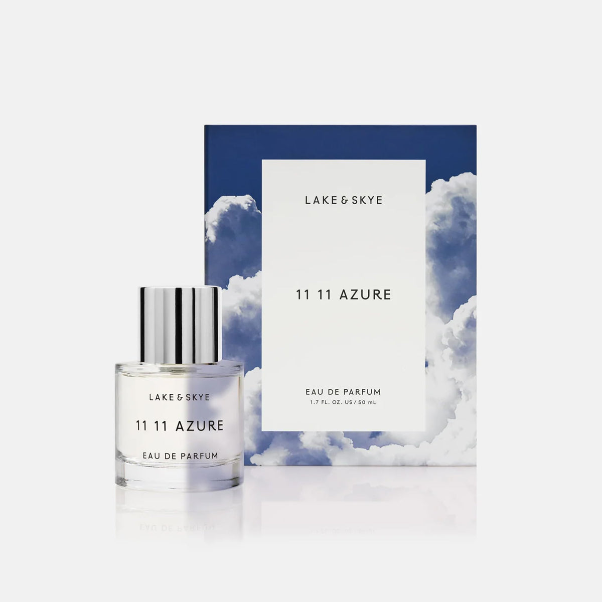 Lake & Skye 11 11 Azure Eau de Parfum spray application