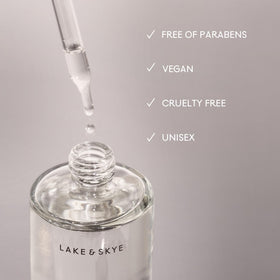 Lake & Skye 11 11 Body Oil packaging with ingredients list