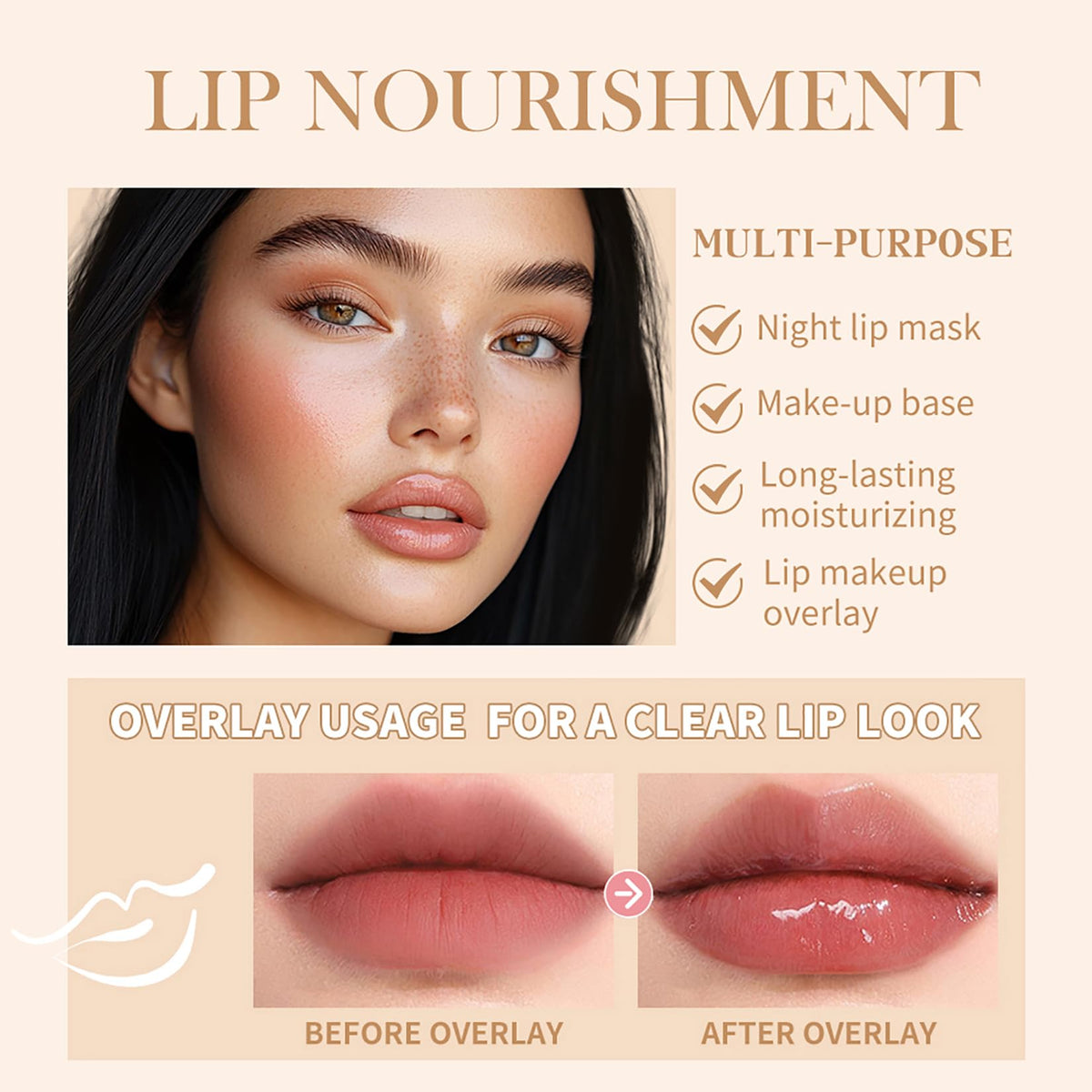 Lakerain Lip Glossy Butter Balm open showing texture