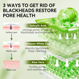 LANBENA Nose Pore Strips 2.0 showing ingredients