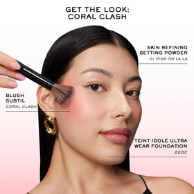 Lancôme Blush Subtil Powder Blush 1000 Berry Bisou in makeup setup